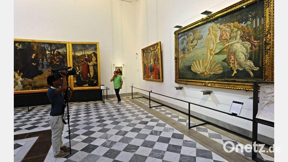 Zu den bekanntesten Werken gehört „Die Geburt der Venus“ von Sandro Botticelli. (Archivbild) Bild: Maurizio Degl' Innocenti/dpa