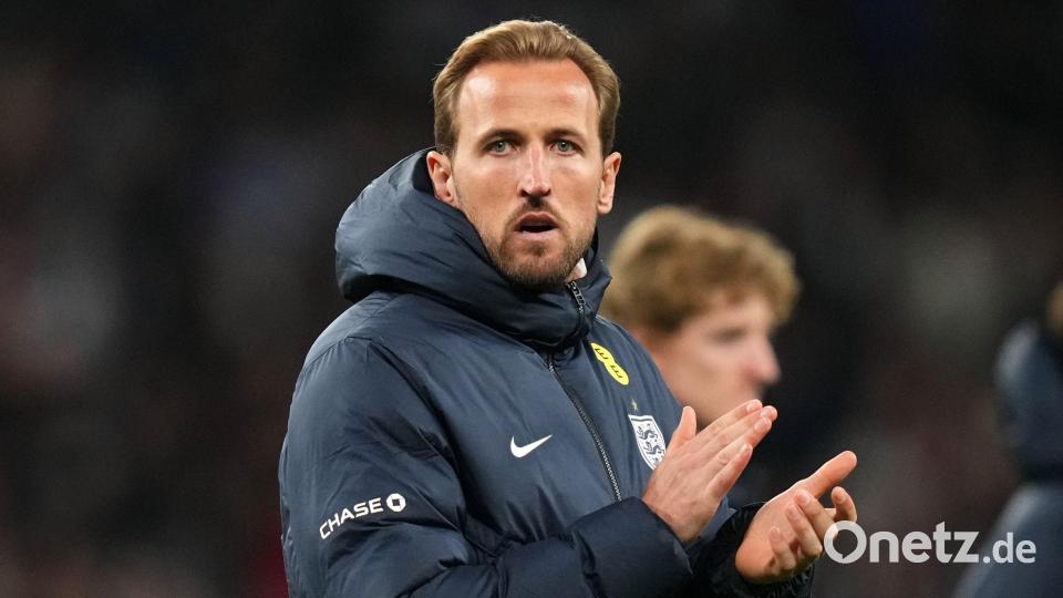Harry Kane musste schon beim Länderspiel von England gegen Japan pausieren. Bild: Kirsty Wigglesworth/AP/dpa