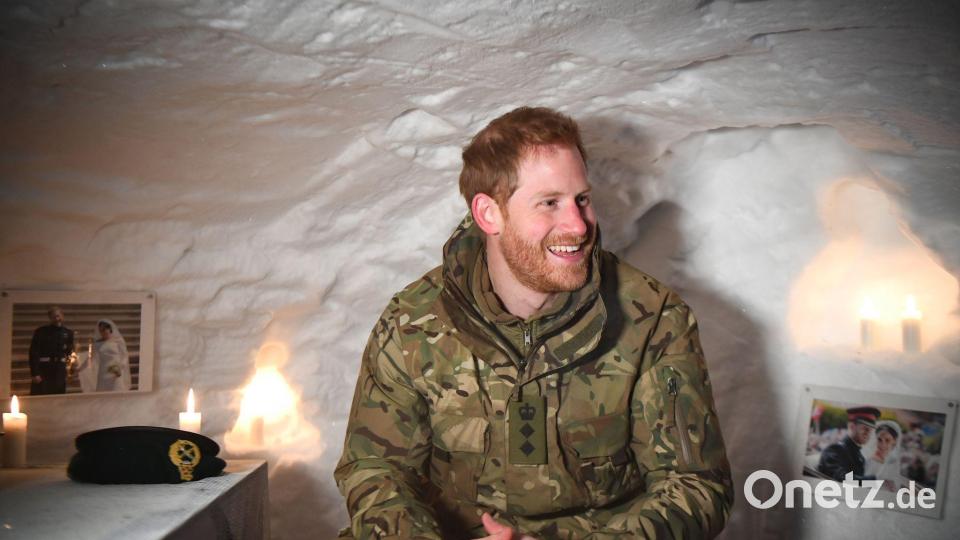 Der britische Prinz Harry diente bis 2015 über zehn Jahre in der britischen Armee. (Archivbild) Bild: Victoria Jones/PA Wire/dpa