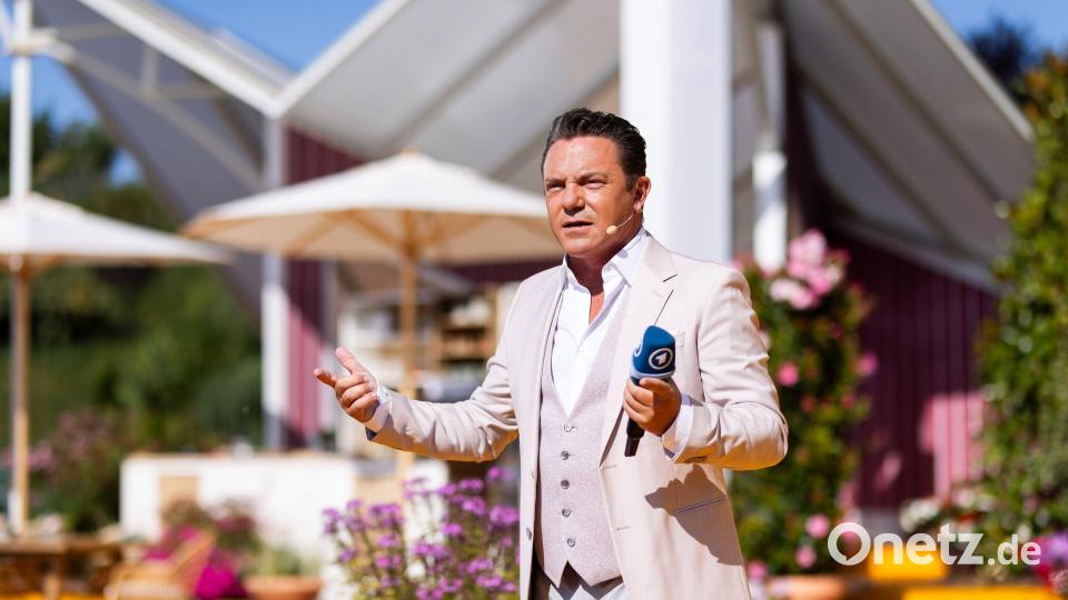 Mross moderiert die Sendung seit 2005. (Archivbild). Bild: Philipp von Ditfurth/dpa