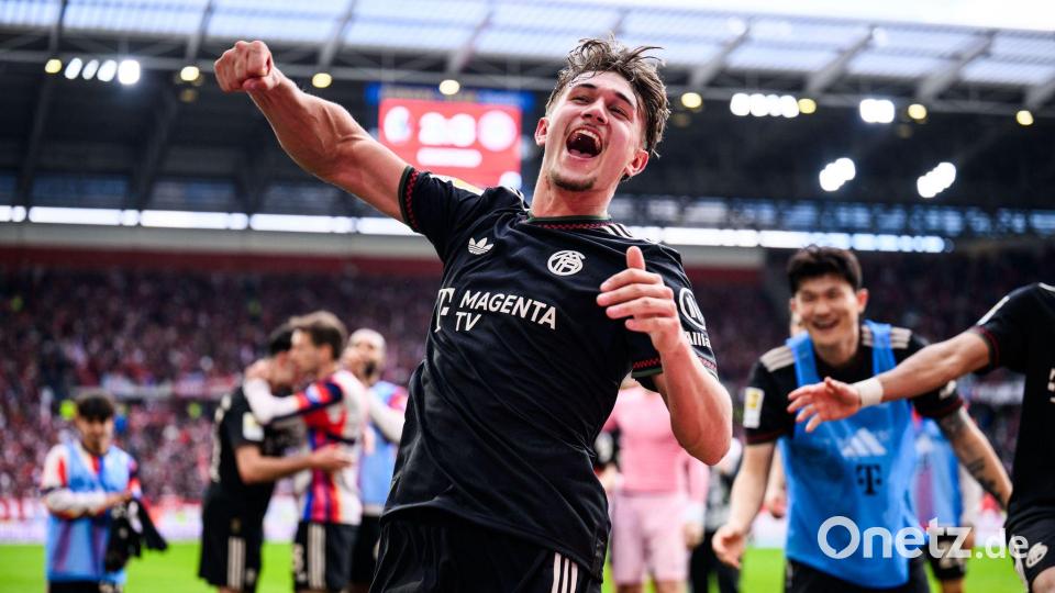 Doppeltorschütze in Freiburg: Bayerns Tom Bischof. Bild: Tom Weller/dpa