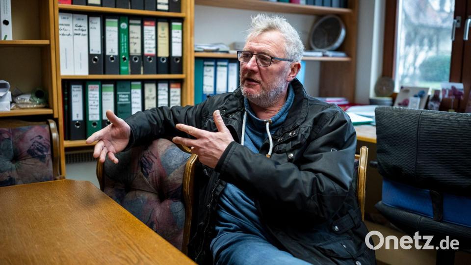 Markus Küfner ist Bio-Landwirt. Bild: Daniel Vogl/dpa