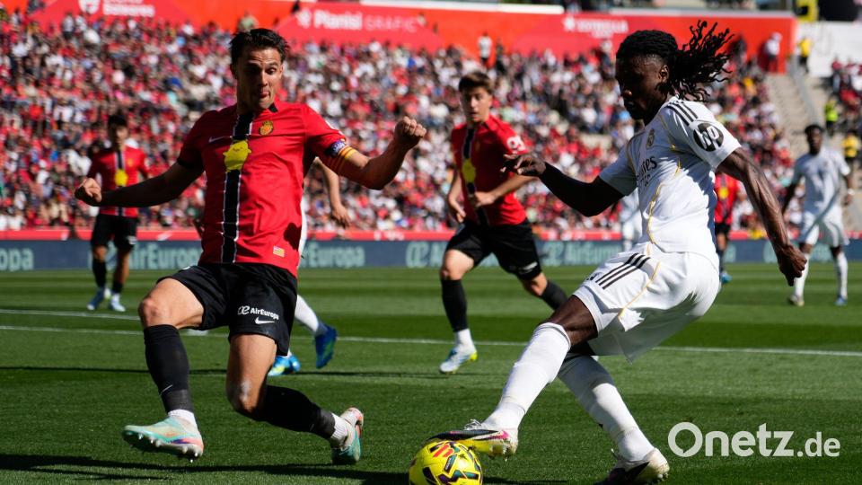 Für Real Madrid war die Partie auf Mallorca auch ein Test für das Champions-League-Viertelfinale gegen den FC Bayern. Bild: Jose Breton/AP/dpa