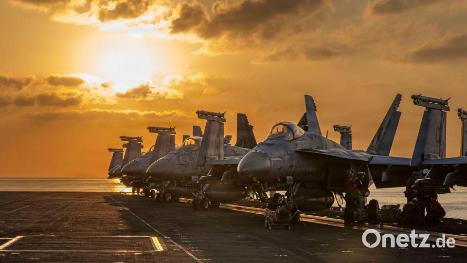 Laut Trump waren Dutzende Kampfflugzeuge an der Rettungsaktion beteiligt. (Archivbild) Bild: Uncredited/U.S. Central Command/dpa