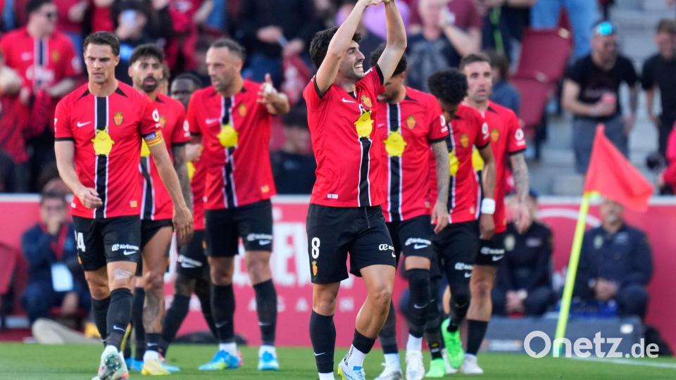 Mallorca holte gegen Real Punkte für den Klassenverbleib. Bild: Jose Breton/AP/dpa