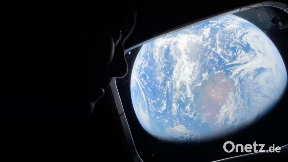 Die „Artemis 2“-Astronauten sind auf dem Weg zum Mond. Bild: Uncredited/NASA/AP/dpa