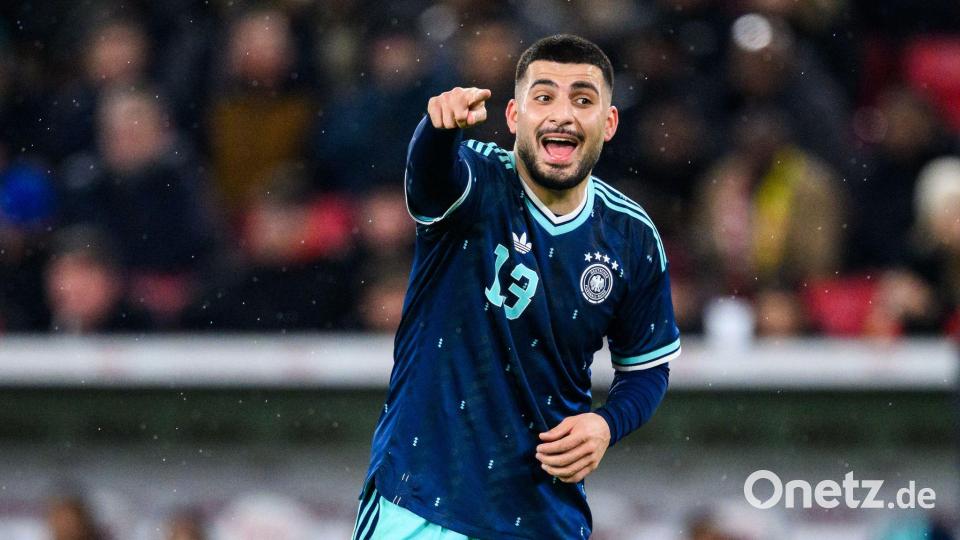 Beim Länderspiel gegen Ghana gelang Deniz Undav der 2:1-Siegtreffer. (Archivbild) Bild: Tom Weller/dpa
