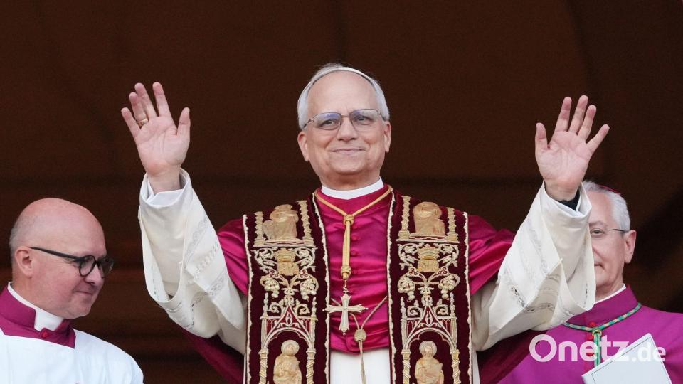 Kardinal Prevost wurde am 8. Mai 2025 zum Papst gewählt. (Archivbild) Bild: Alessandra Tarantino/AP/dpa