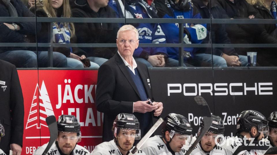 Reicht es diesmal für Kölns Coach Jalonen zum Meistertitel? (Archivbild) Bild: Silas Stein/dpa
