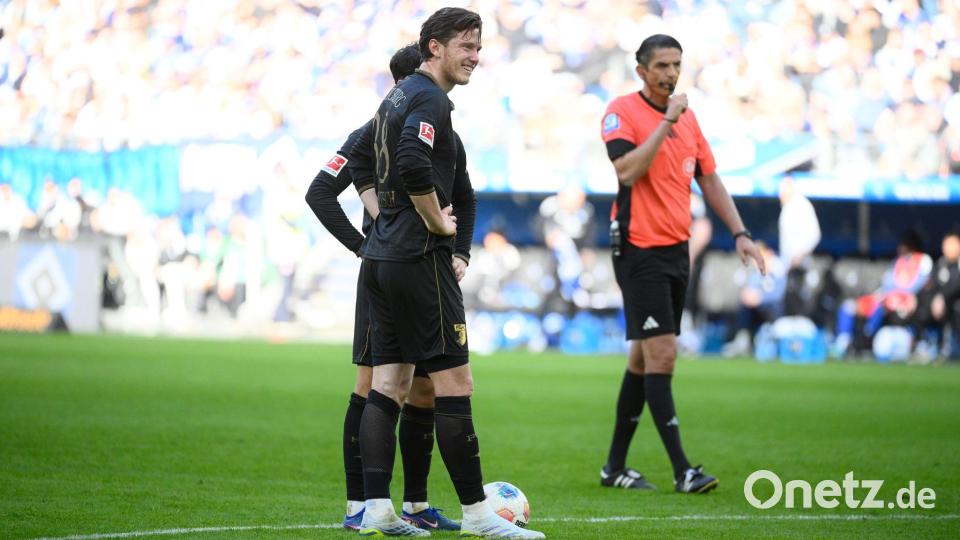 Fiel mit einer fairen Geste positiv auf: Michael Gregoritsch. Bild: Gregor Fischer/dpa