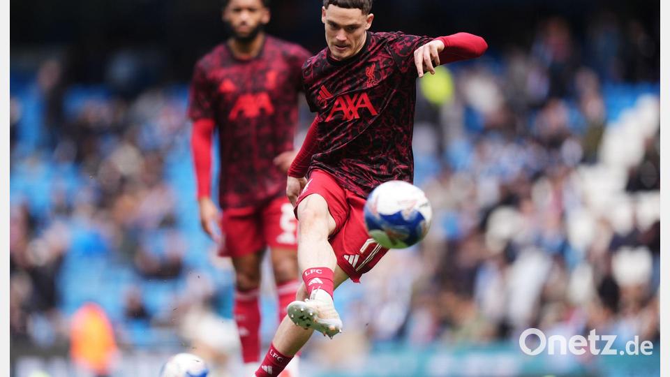 Auf seine Schusstechnik kommt es in der Champions League noch mehr an: Florian Wirtz soll Liverpool ins Halbfinale führen. Bild: Mike Egerton/PA Wire/dpa