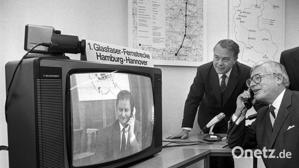 Christian Schwarz-Schilling wurde zum Fachmann für neue Medien. (Archivbild) Bild: Wolfgang Weihs/dpa