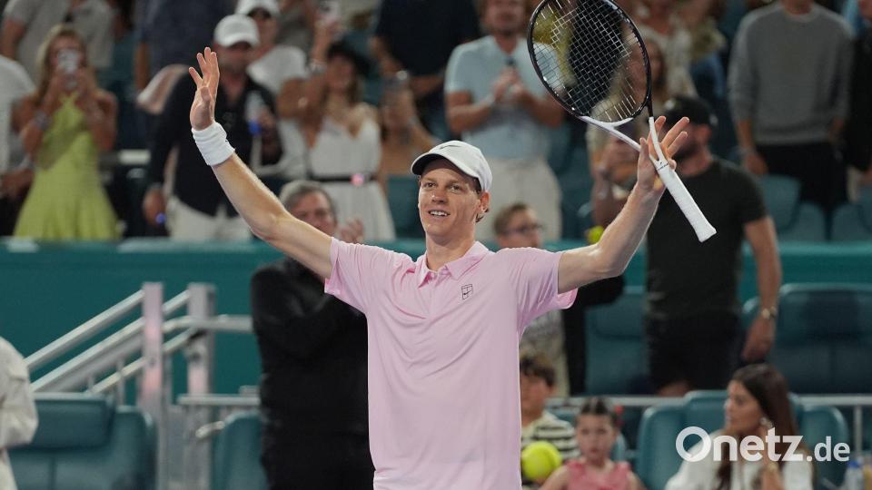 War zuletzt nicht zu schlagen: Jannik Sinner. (Archivbild) Bild: Marta Lavandier/AP/dpa