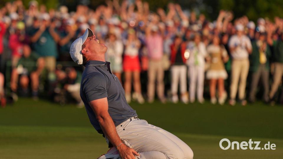 Machte im vergangenen Jahr mit seinem Sieg beim Masters den Karriere-Grand-Slam perfekt: Rory McIlroy. (Archivbild) Bild: Matt Slocum/AP/dpa