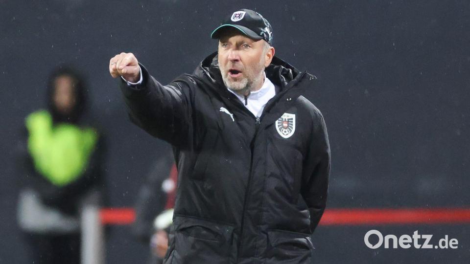 Seit Anfang 2025 in der Verantwortung: Österreichs Nationaltrainer Alexander Schriebl. (Archivbild) Bild: Daniel Löb/dpa