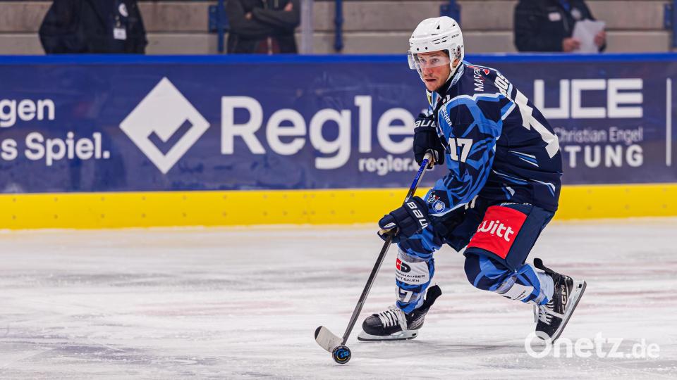 Zach Tsekos verlässt die Blue Devils Weiden. Bild: Werner Moller