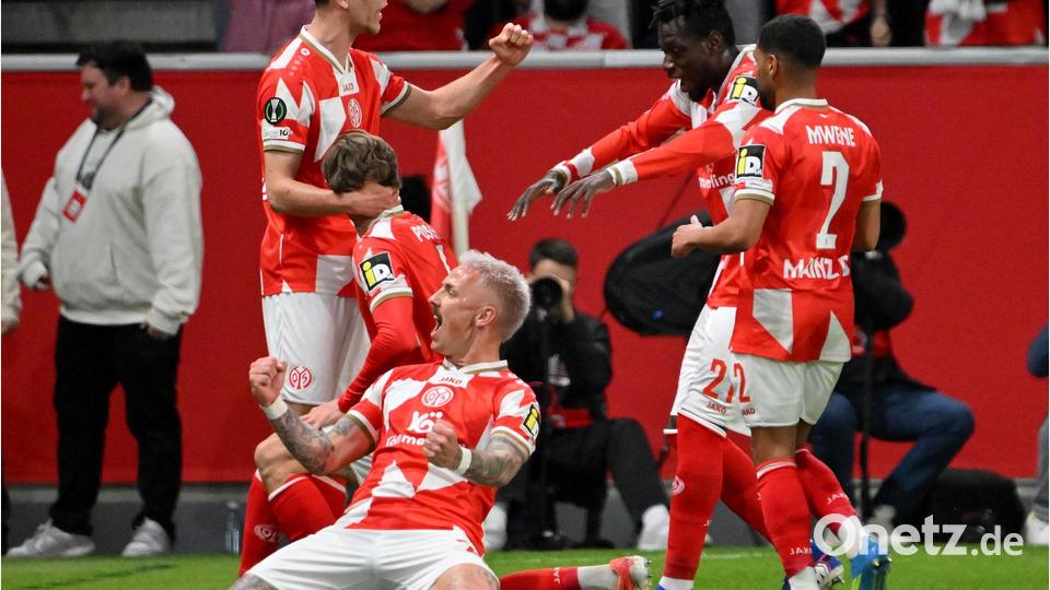 Der FSV Mainz 05 bejubelte in der ersten Hälfte zwei Traumtore. Bild: Torsten Silz/dpa
