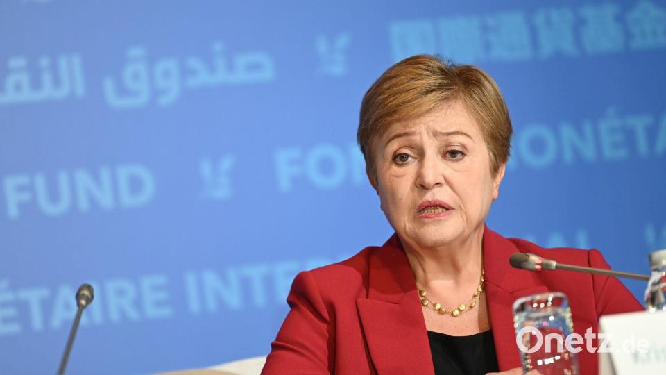 Der IWF rechnet mit einer Senkung der Wachstumsprognose. (Archivfoto) Bild: Johannes Neudecker/dpa