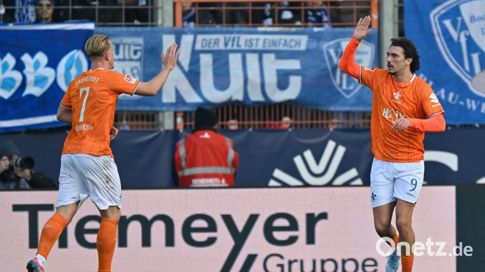 Starkes Duo: Isac Lidberg (l) und Fraser Hornby. (Archivbild) Bild: Ulrich Hufnagel/dpa