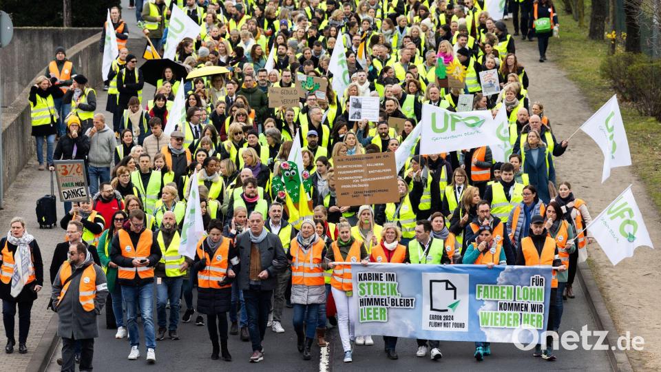 Vor zwei Jahren gab es bereits einen Ufo-Streik bei Lufthansa. Bild: Lando Hass/dpa