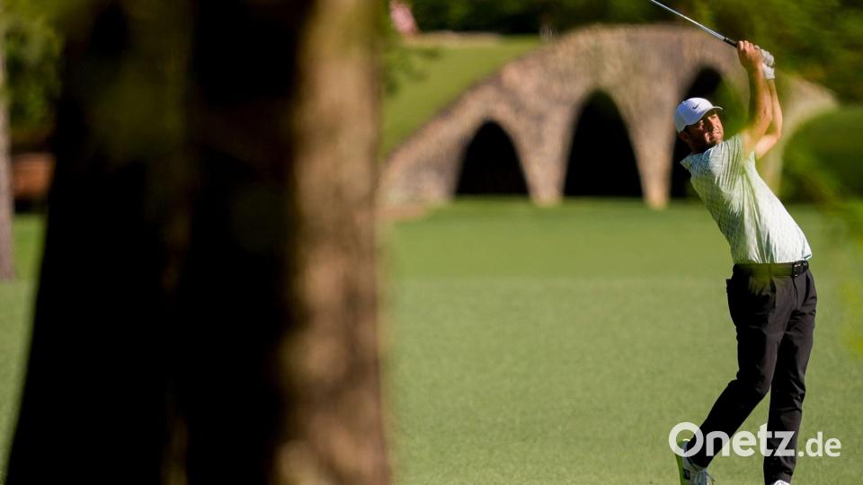 Scottie Scheffler spielte eine gute Auftaktrunde. Bild: David J. Phillip/AP/dpa