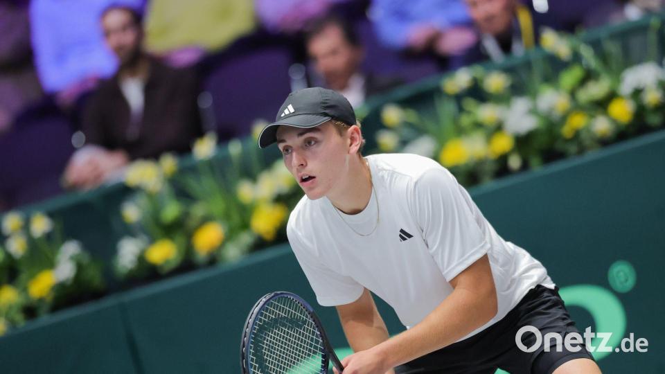 Darf dank einer Wildcard bei den BMW Open in München ran: Justin Engel. (Archivbild) Bild: Rolf Vennenbernd/dpa