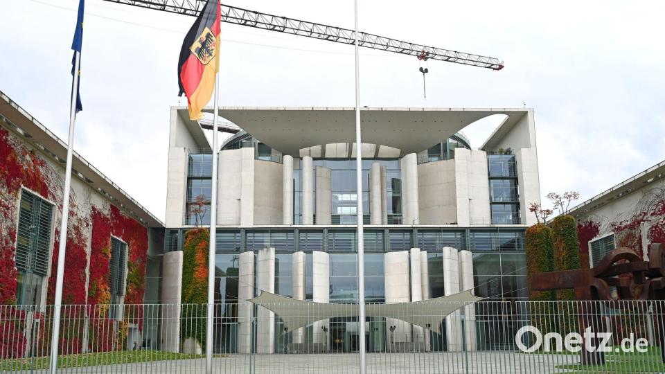 Im Bundeskanzleramt dürften sich am Wochenende die Koalitionäre treffen. (Archivbild) Bild: Elisa Schu/dpa