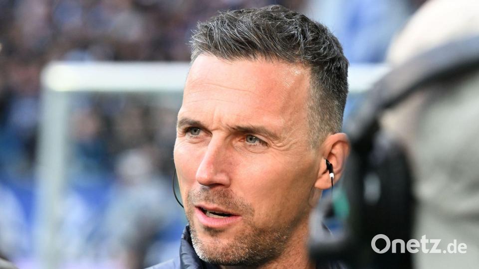 Für KSC-Trainer Christian Eichner sind die nächsten Woche eine Abschiedstournee. Bild: Uli Deck/dpa