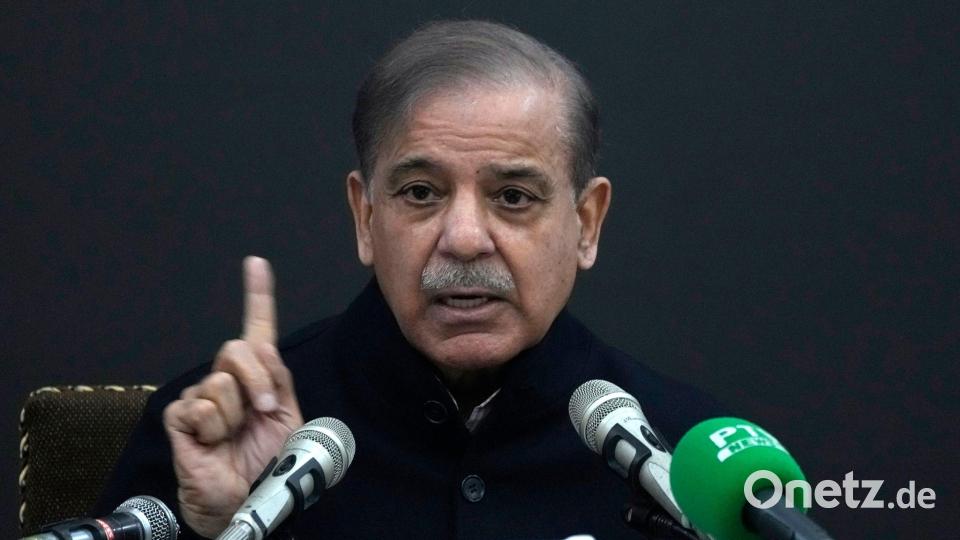 Pakistans Premier Shehbaz Sharif ist ein Vermittler in den Gesprächen zur Beilegung des Iran-Konflikts. (Archivbild) Bild: K.M. Chaudary/AP/dpa