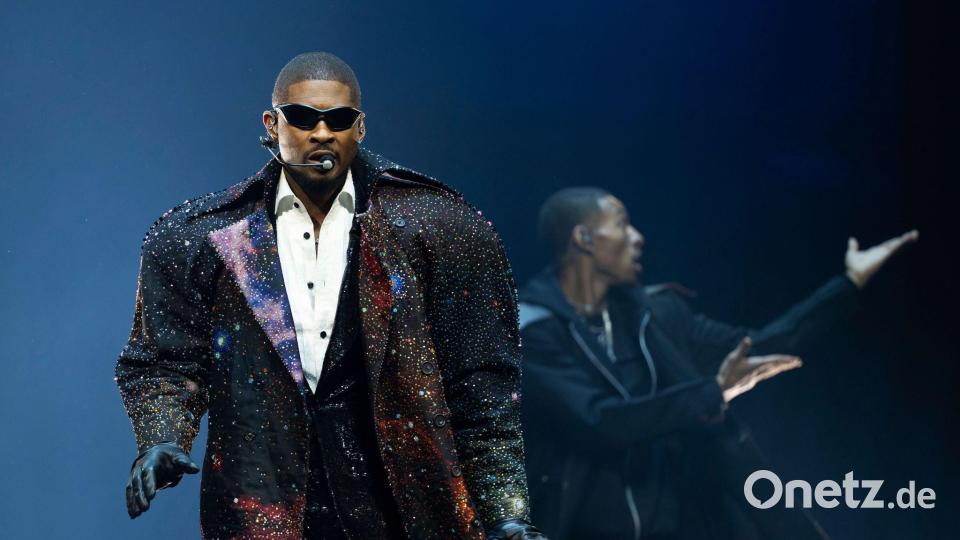 Usher plant eine Tournee mit Chris Brown. (Archivbild) Bild: Scott A Garfitt/Invision/dpa