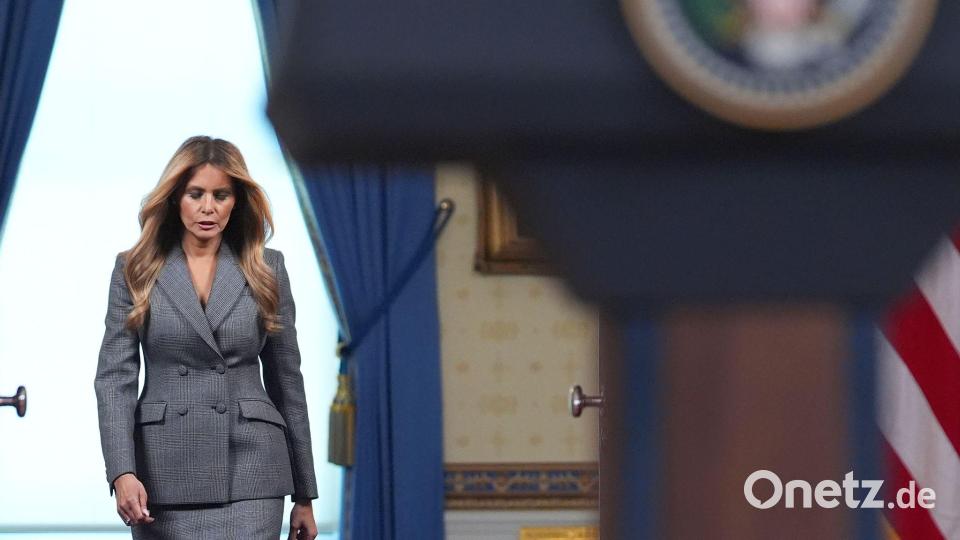 Die First Lady gibt äußerst selten Statements ab. Bild: Jacquelyn Martin/AP/dpa