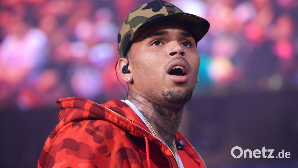 Chris Brown gehört zu den größten R&B-Stars. (Archivbild) Bild: Scott Roth/Invision/dpa