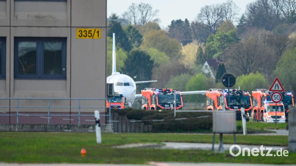 Die Landung sei sicher verlaufen, teilte eine Sprecherin des Hamburger Airports auf Anfrage mit. Bild: Jonas Walzberg/dpa