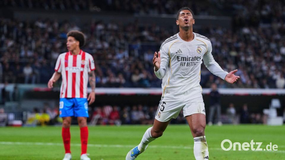 Für Real um Jude Bellingham gab es den nächsten Rückschlag. Bild: Manu Fernandez/AP/dpa