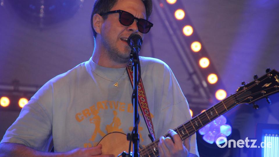 Der "Oimerer" in Action in der Kemnather Mehrzweckhalle. Bild: Konrad Rosner