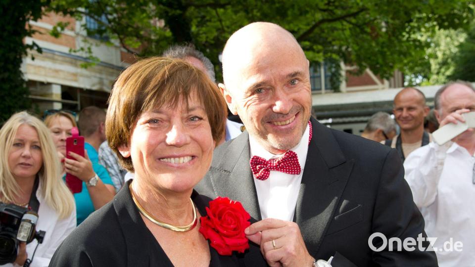 Rosi Mittermaier und Christian Neureuther: Eine Liebe fürs Leben. (Archivbild) Bild: Tobias Hase/dpa