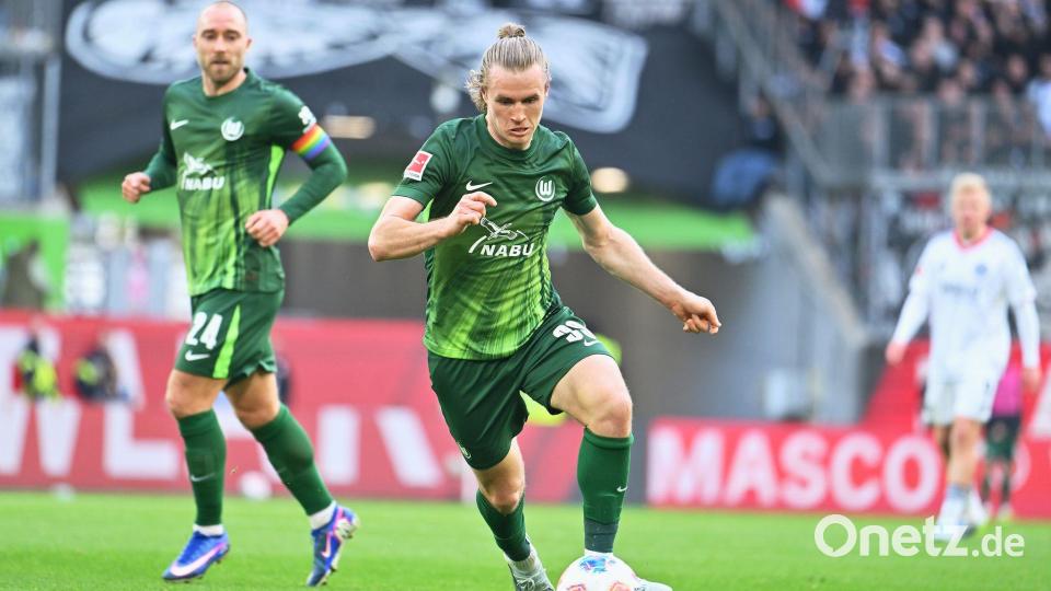 Patrick Wimmer vergab die große Chance zur Frankfurter Führung. Bild: Swen Pförtner/dpa