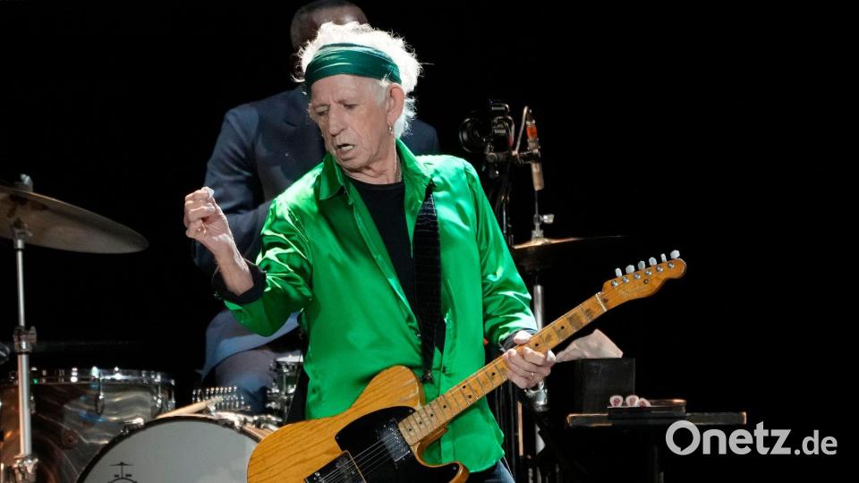 Keine Welttour mehr? Berichten zufolge wollte zuletzt Gitarrist Richards nicht so lange unterwegs sein. (Archivbild) Bild: Chris Pizzello/Invision/AP/dpa