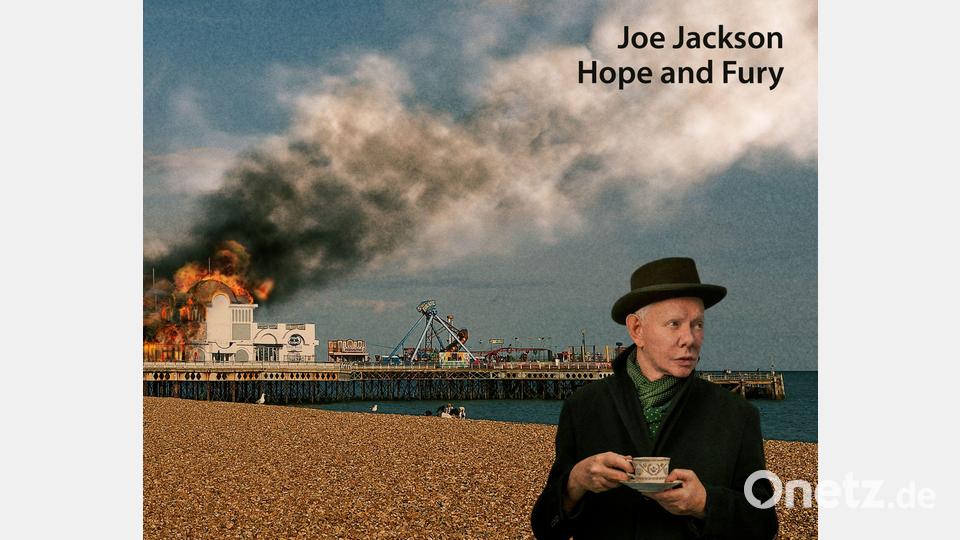 Das Cover des Albums „Hope And Fury“ des britischen Musikers Joe Jackson. Bild: -/earMusic/dpa