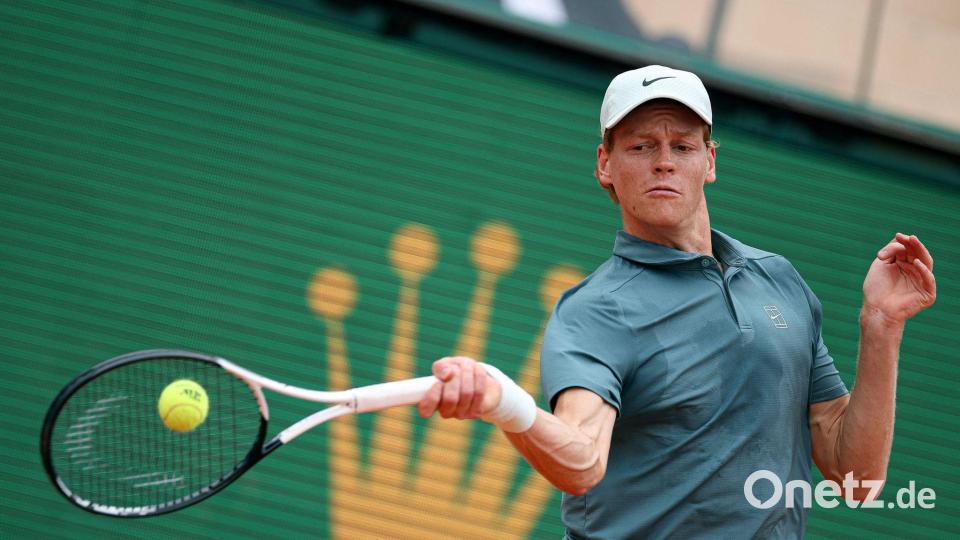 Jannik Sinner triumphiert beim Masters-Turnier in Monte-Carlo. Bild: Valery Hache/AFP/dpa