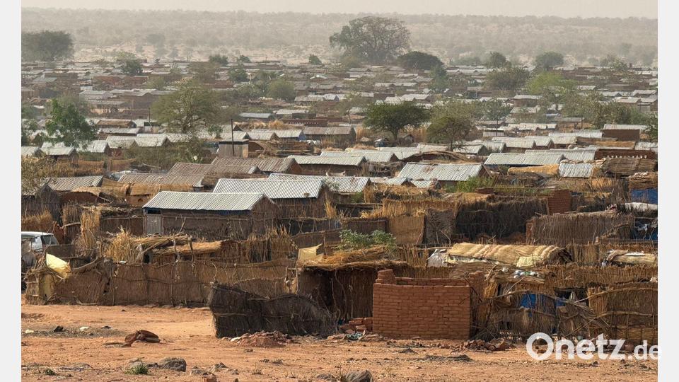 Im Flüchtlingslager Aboutengé leben etwa 47.000 Menschen. Bild: Eva Krafczyk/dpa