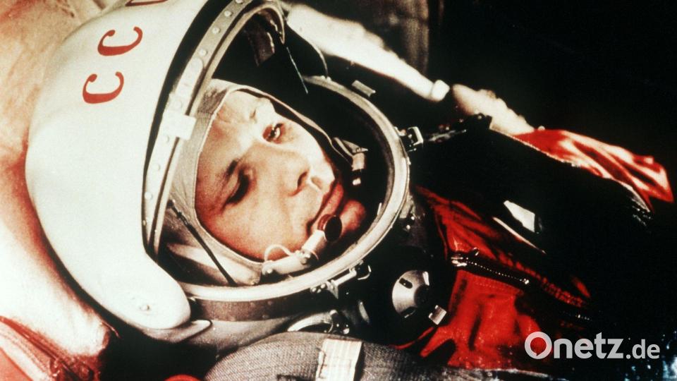 Als erster Mensch flog der sowjetische Kosmonaut Juri Gagarin vor 65 Jahren am 12. April 1961 ins Weltall. (Archivbild) Bild: Lehtikuva/dpa