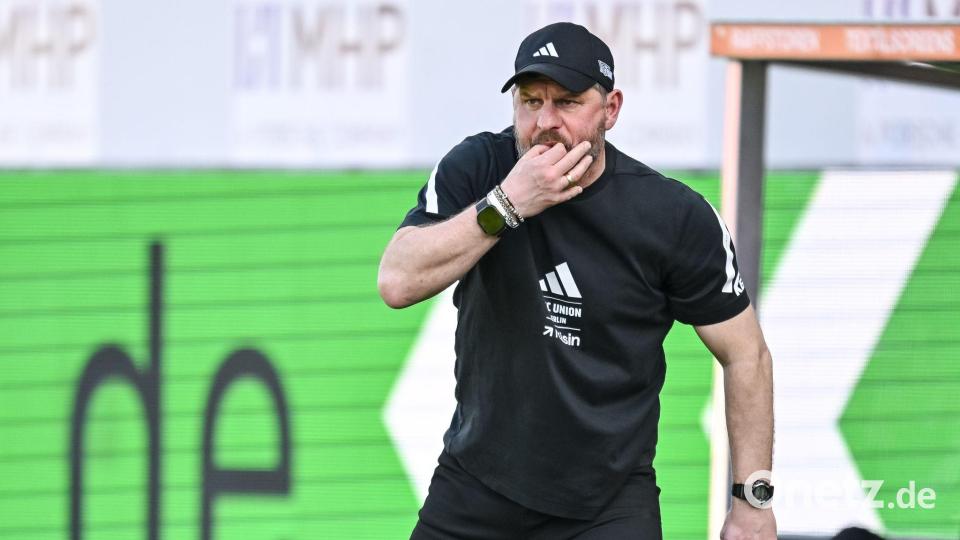 Der schwache Auftritt seines Teams kostete ihn den Job: Union-Trainer Steffen Baumgart wurde nach dem Heidenheim-Spiel freigestellt. Bild: Harry Langer/dpa