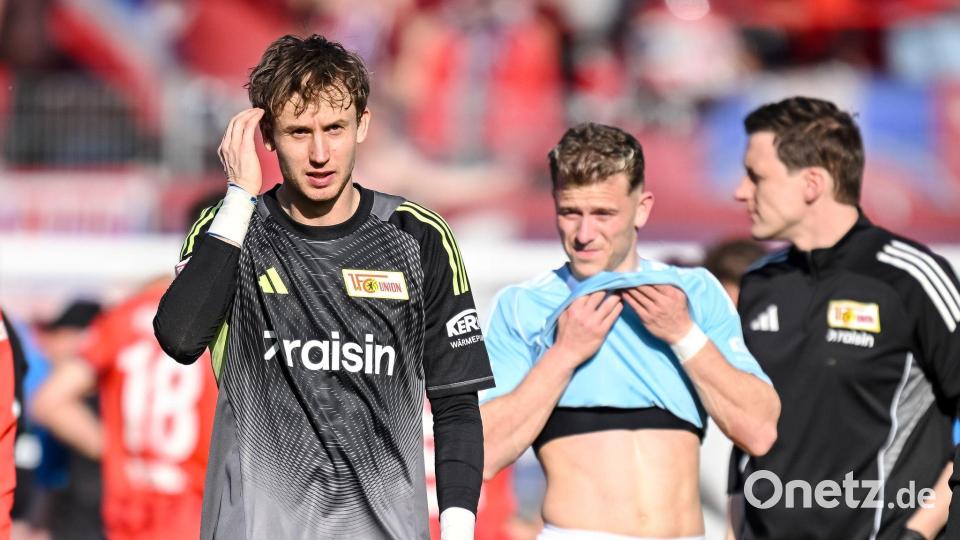 Der Absturz der Berliner ging in Heidenheim weiter. Bild: Harry Langer/dpa