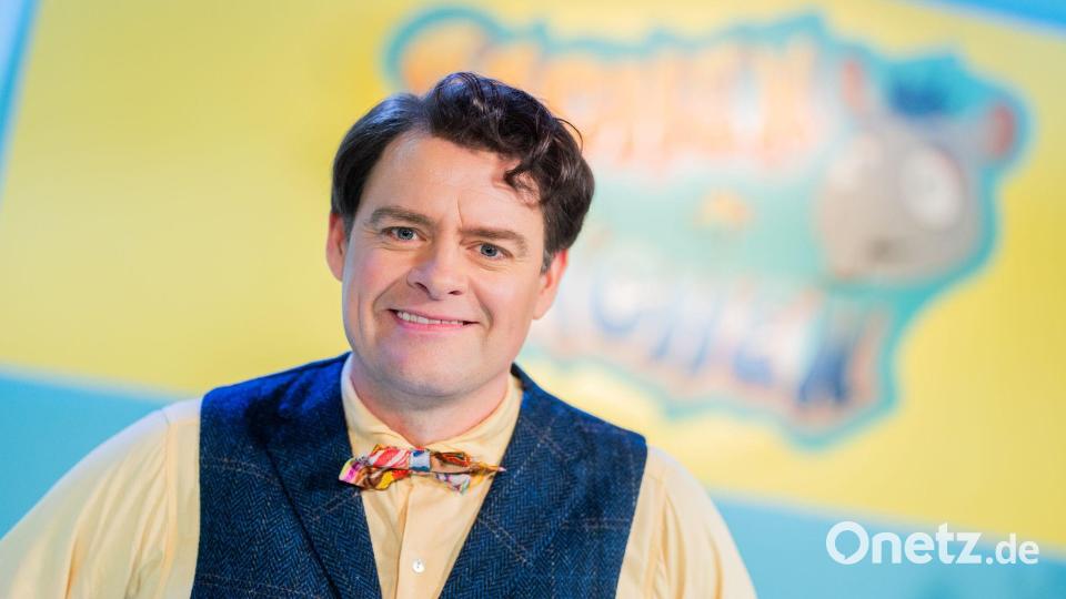 Giermann spielt den beliebten TV-Moderator Frank Anders, der in Wirklichkeit gar nicht so nett ist wie in seiner Sendung. Bild: Rolf Vennenbernd/dpa