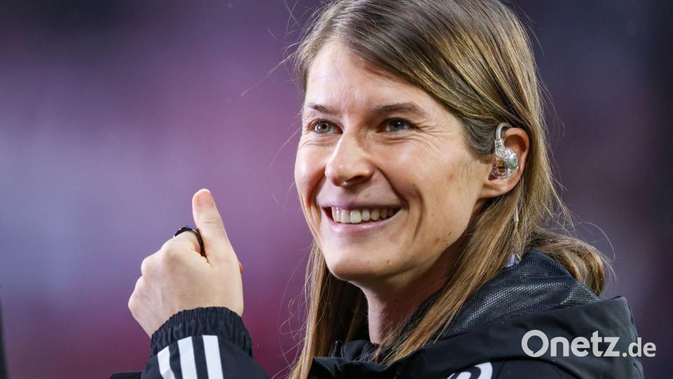 Marie-Louise Eta steht vor großen Aufgaben bei Union Berlin. (Archivbild) Bild: Jan Woitas/dpa