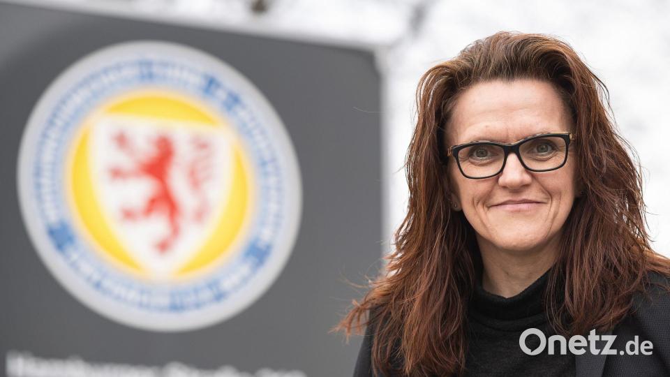 Präsidentin von Eintracht Braunschweig: Nicole Kumpis. (Archivbild) Bild: Swen Pförtner/dpa