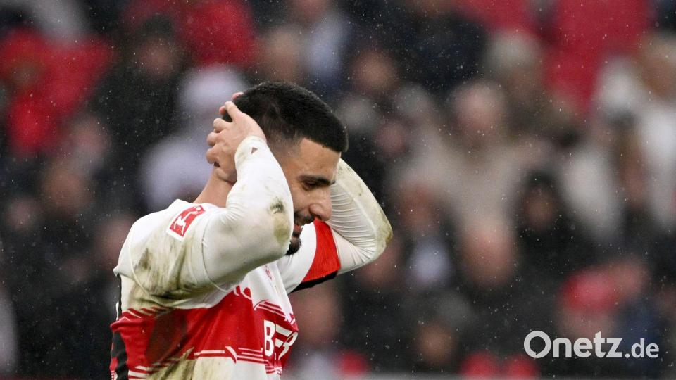 Unglücksrabe gegen den HSV: Stuttgarts Deniz Undav. Bild: Marijan Murat/dpa