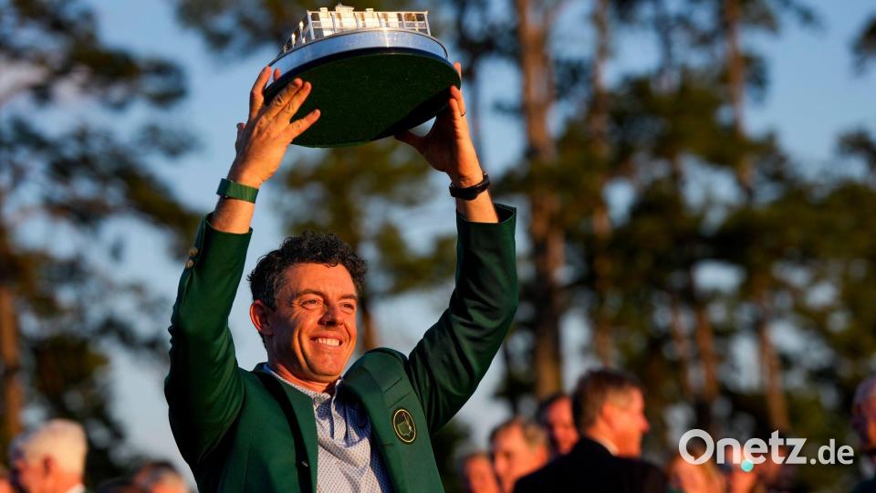 Rory McIlroy ist erst der vierte erfolgreiche Titelverteidiger in der Geschichte des Masters. Bild: David J. Phillip/AP/dpa