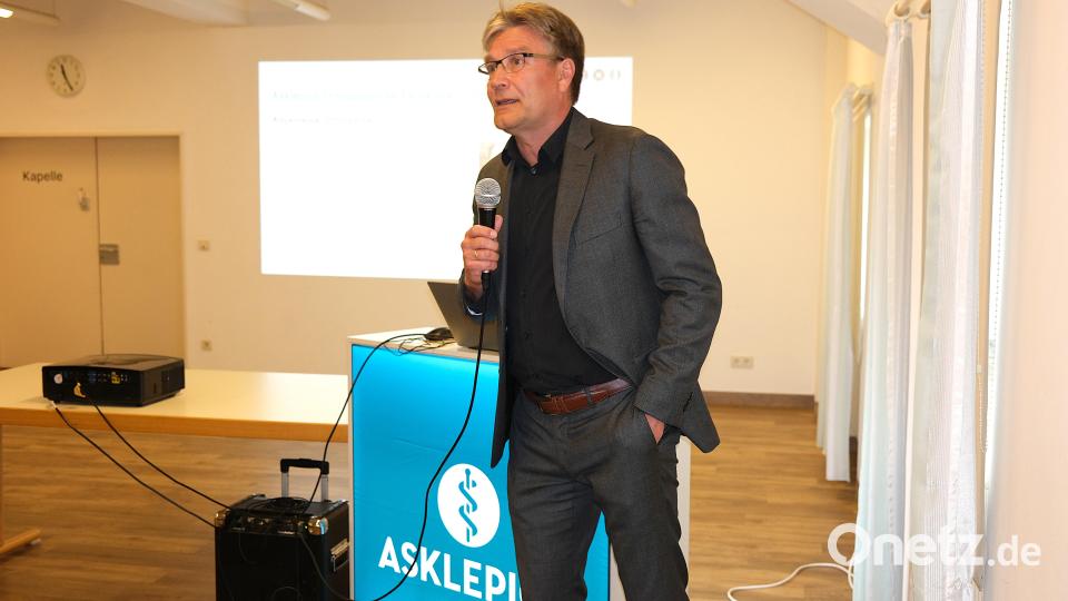 Professor Dr. Guido Heers wird am 1. Juli neuer Chefarzt der Orthopädie an der Asklepios-Klinik Lindenlohe. Der 56-jährige Mediziner arbeitet derzeit noch an der Vitos-Klinik in Kassel. Bild: Hirsch